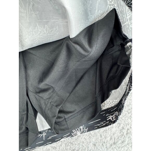 E.P Pro Womens Black & White Sz 8 Safari Print Skort Golf Active Cotton/Spandex - Picture 12 of 16